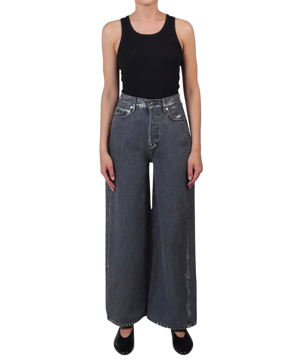 Anthropologie ETICA Jeans Marley Ultra High Rise Baggy in Icicle Size 31 NEW